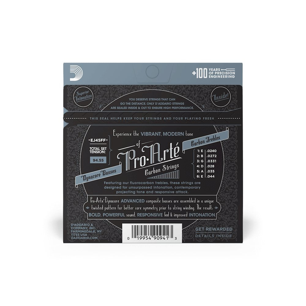 D'Addario Ej45 Ff - Cuerdas Para Guitarra Clásica (24 - 44)
