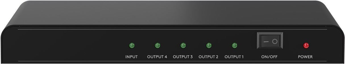 Goobay Splitter Hdmi 1 A 4 (4k @ 30hz) Negro 58482