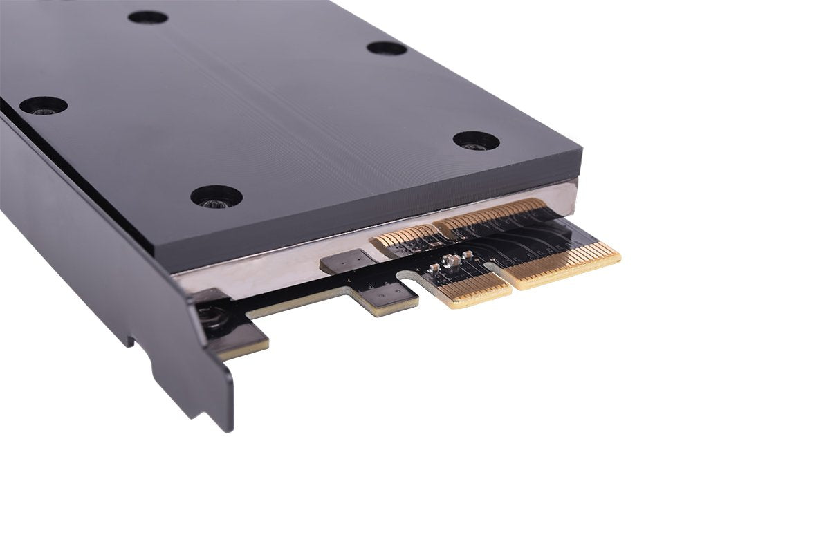 Tarjeta Controleur Pcie 3.0 4x Alphacool Eisblock Hdx-3 Con Waterblock Para Nvme M.2