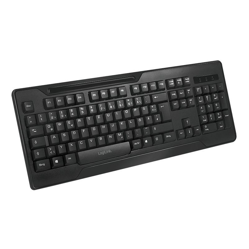 Logilink (Aleman) Teclado Y Raton Inalambrico Wl Black De 1000dpi Combo