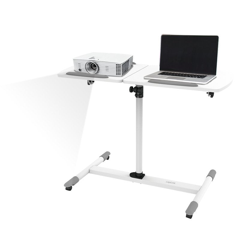 EAN 4052792059809 - LogiLink BP0067A mueble y soporte para dispositivo multimedia Blanco Mesita con ruedas para multimedia imagen 4