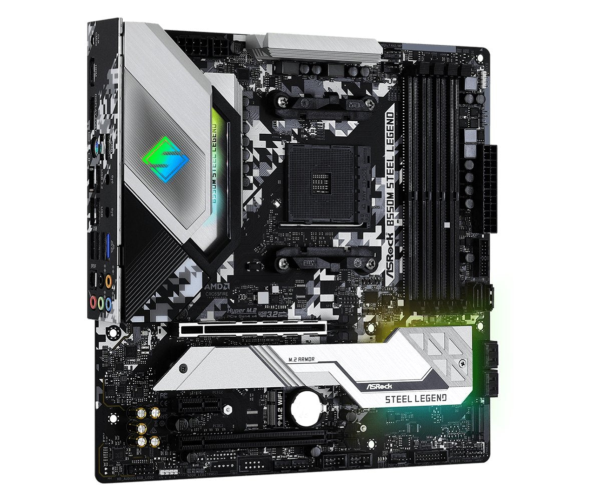 EAN 4710483931505 - Asrock B550M Steel Legend AMD B550 Zócalo AM4 micro ATX imagen 4
