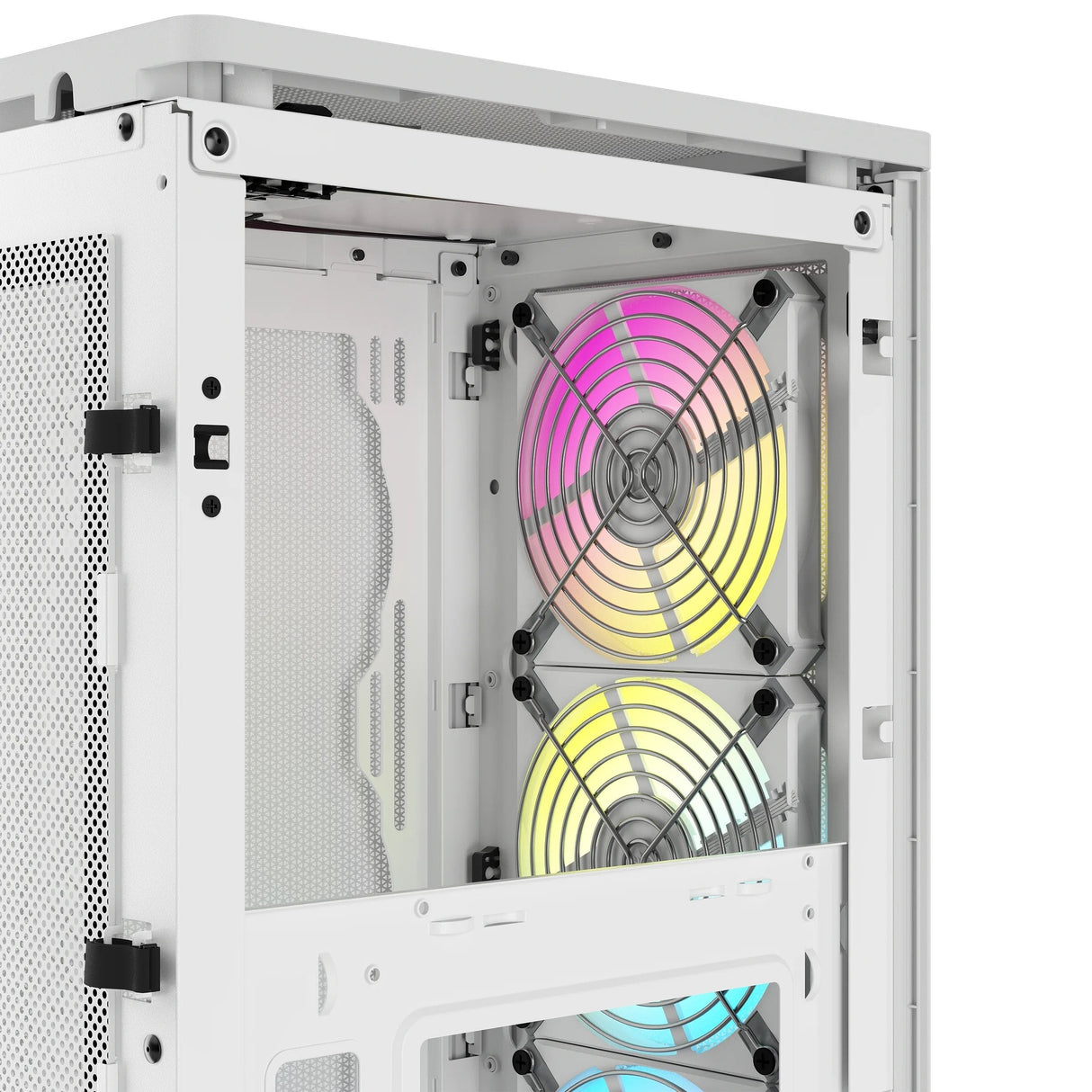 Caja Mini Itx Icue 2000d Rgb Airflow White Corsair