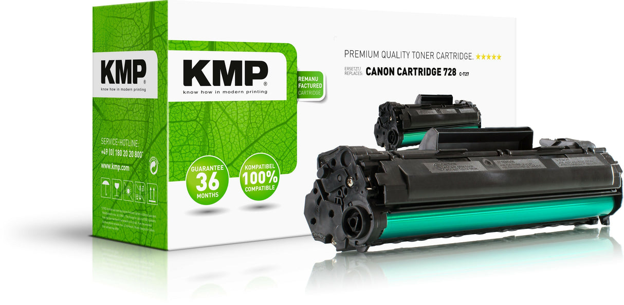 Kmp Toner Canon 728 (3500b002) Comp. Black 2300 S. C-T27