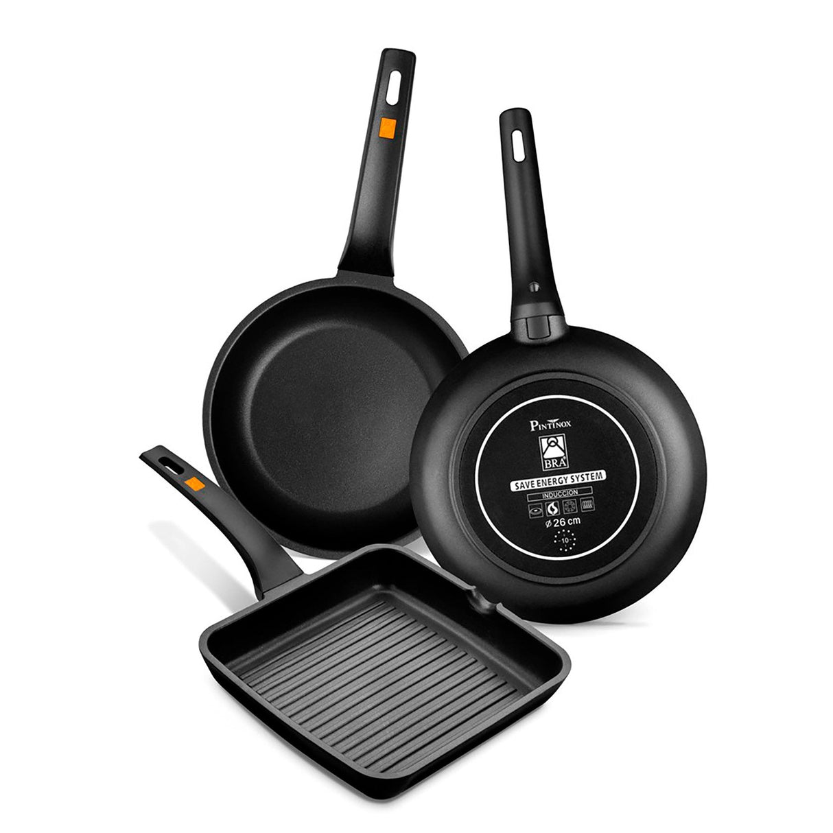 Sartén Bra Efficient A271230 Ø30cm Aluminio Fundido Apta Para Inducción