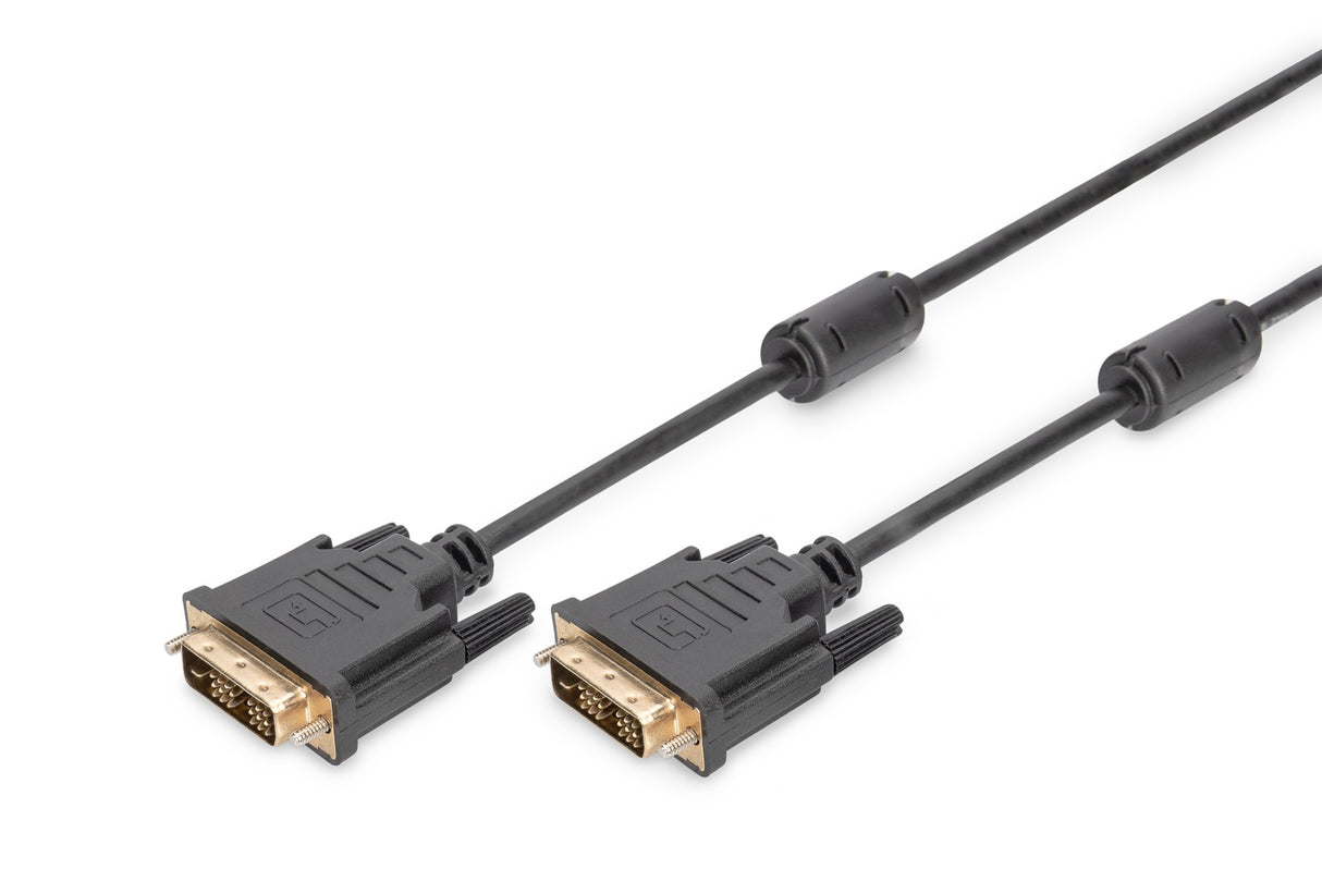 EAN 4016032298243 - Digitus AK-320100-050-S cable DVI 5 m DVI-D Negro imagen 1