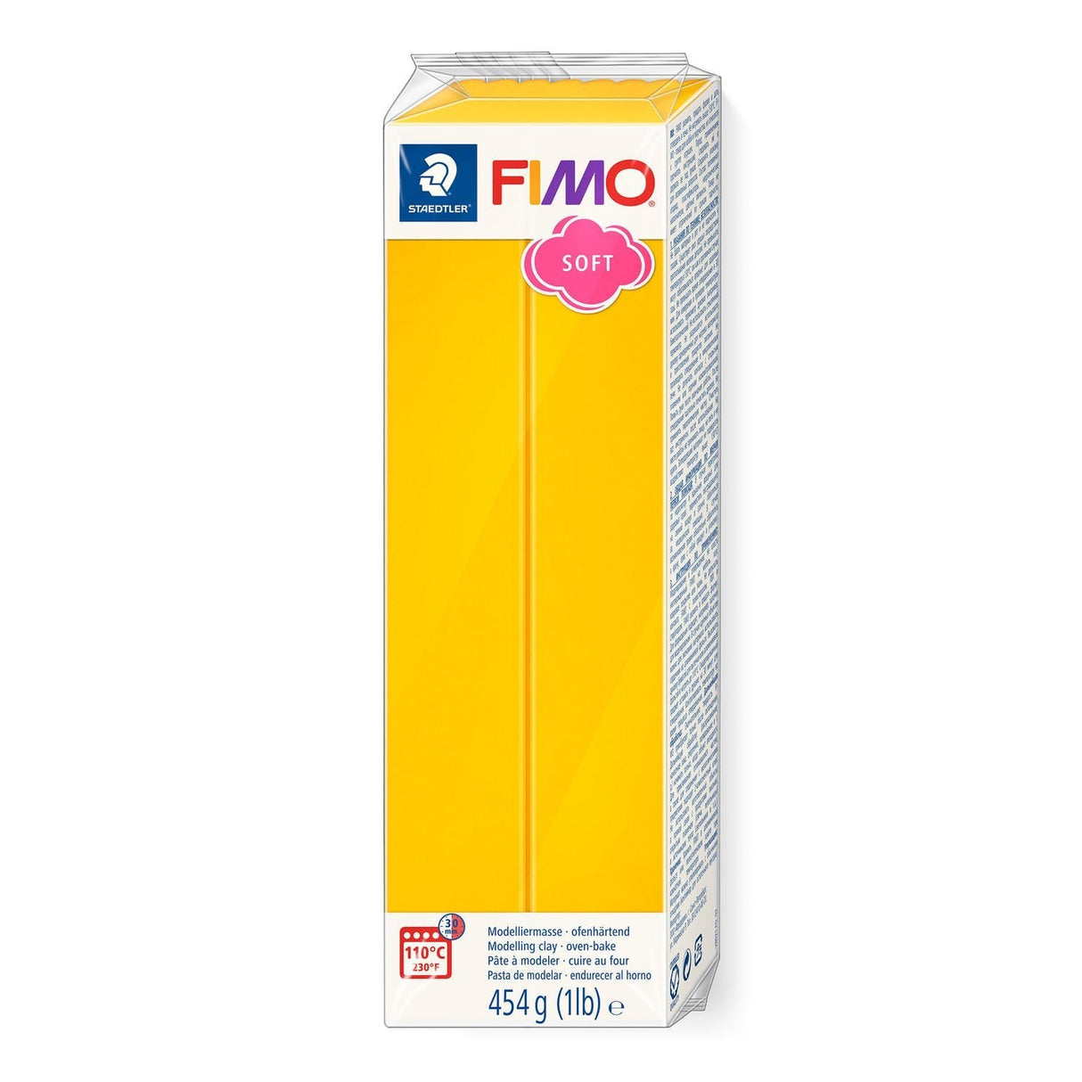 Fimo Mod.Mass Fimo Soft 454g Amarillo Sol
