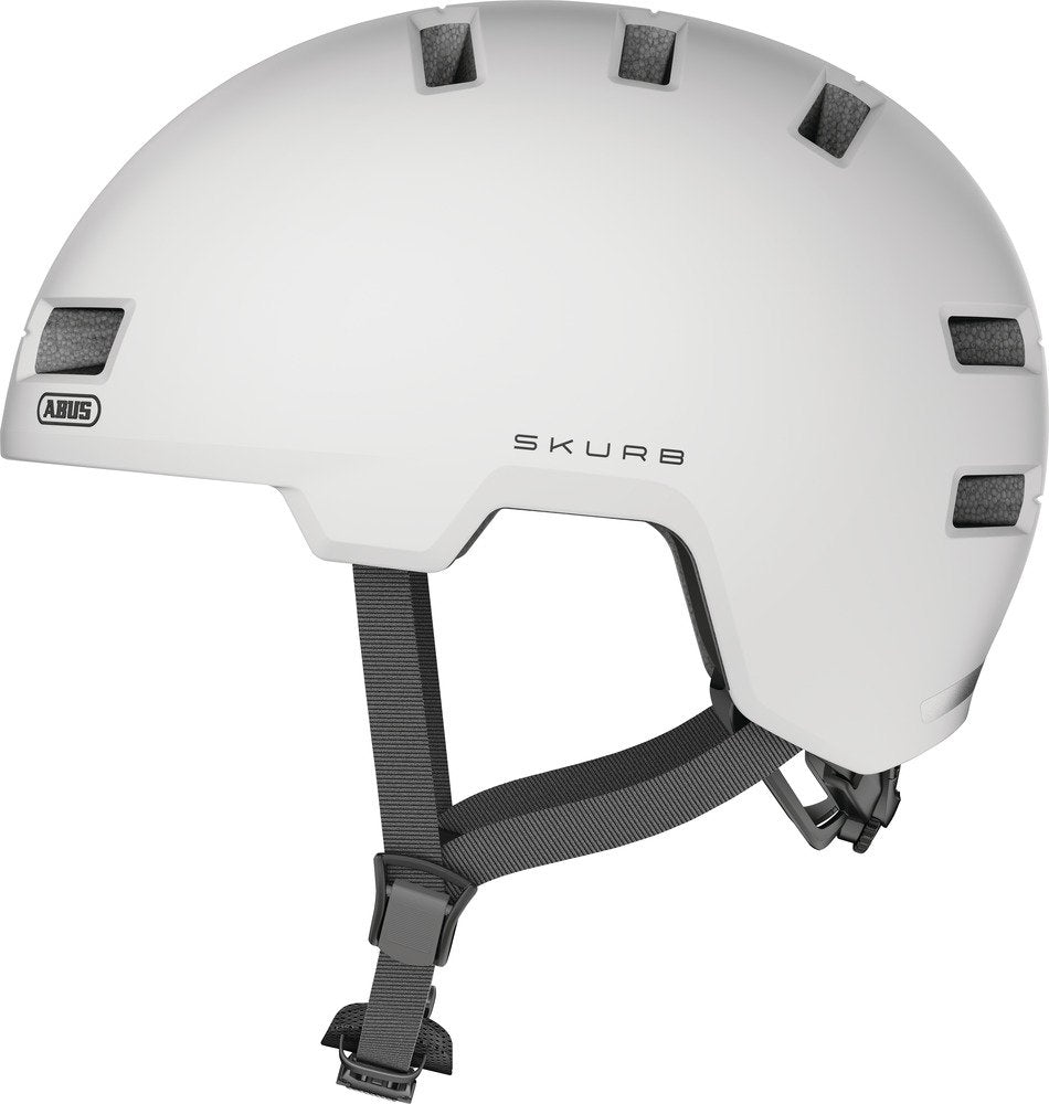 Casco Abus Skurb Pearl White Size L