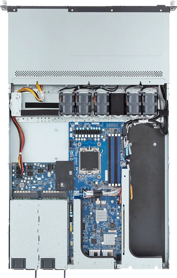 EAN 4719331869588 - GIGABYTE R133-C11-AAG1 AMD B650E Zócalo AM5 Bastidor (1U) Negro, Acero imagen 3