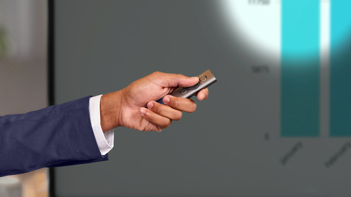 Logitech Presentador Laser Retail Plata Wireless Presenter