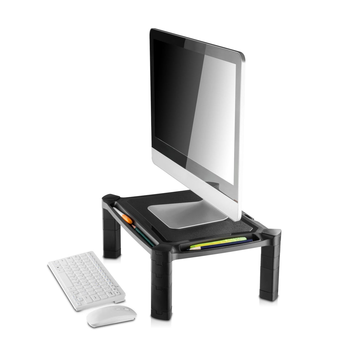 EAN 0662919094619 - V7 DT1HARS-1E mueble y soporte para dispositivo multimedia Negro Universal Carro para administración de t imagen 3