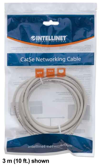 EAN 0766623334112 - Intellinet 334112 cable de red Gris 2 m U/UTP (UTP) imagen 2