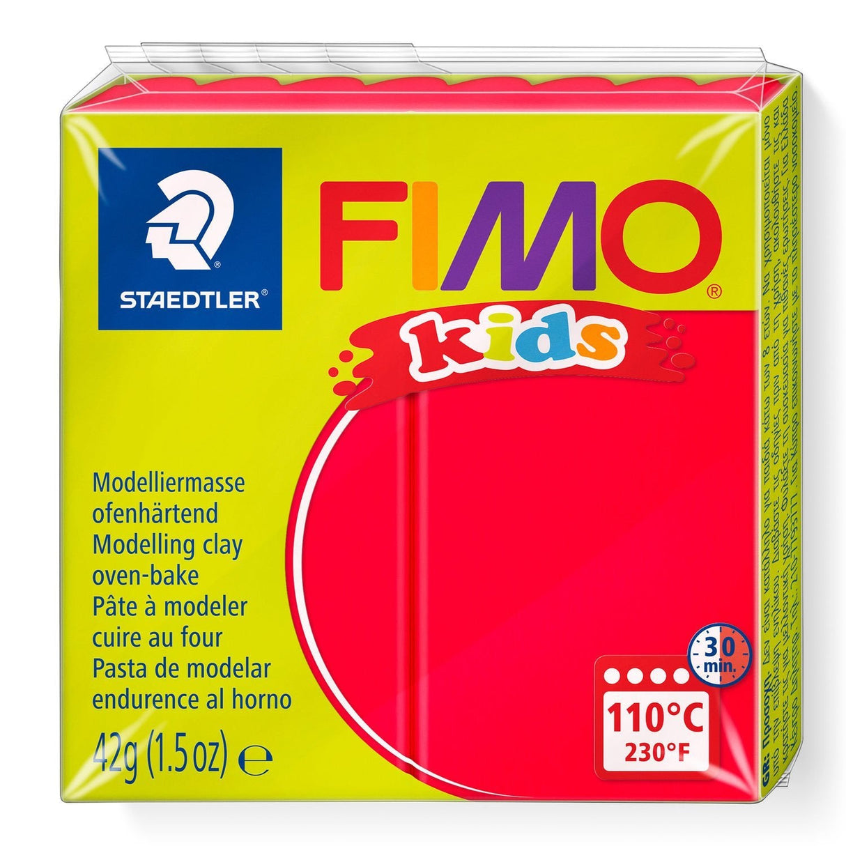 Fimo Mod.Masse Fimo Niños Rojo