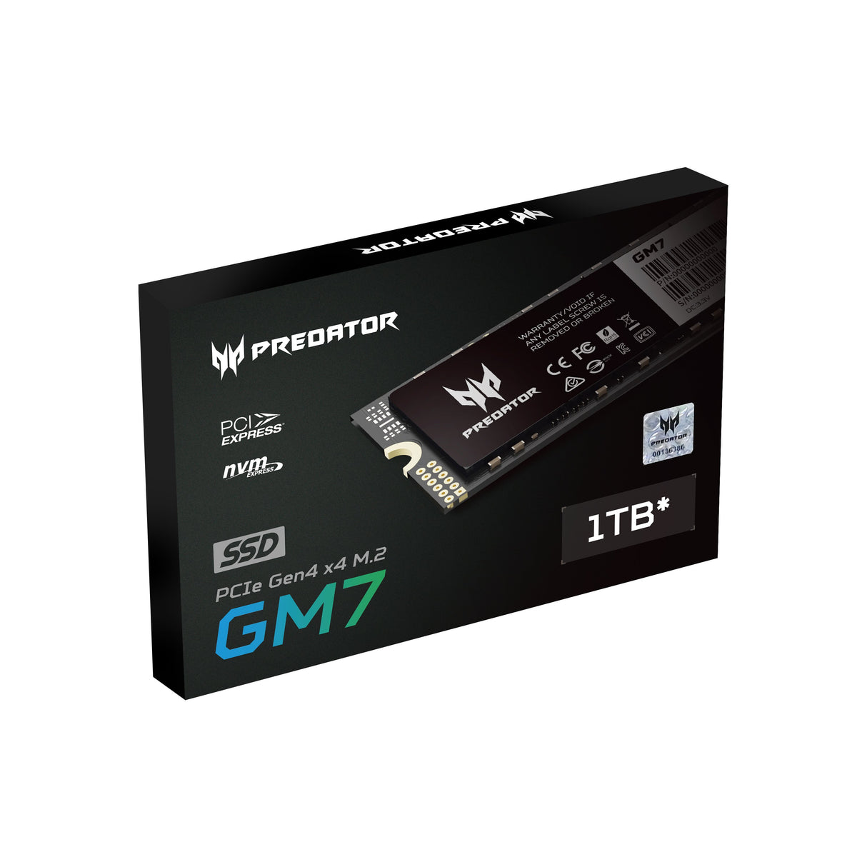 EAN 6955914619128 - Predator GM7-1TB M.2 PCI Express 4.0 NVMe imagen 6