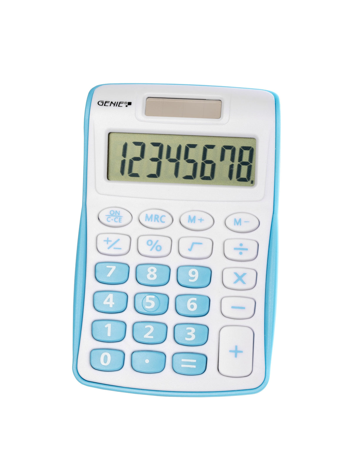 Genie 120 B Calculadora Bolsillo Azul, Blanco