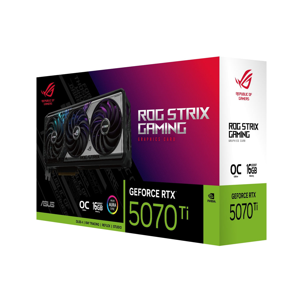 EAN 4711387920633 - ASUS ROG -STRIX-RTX5070TI-O16G-GAMING NVIDIA GeForce RTX 5070 Ti 16 GB GDDR7 imagen 10
