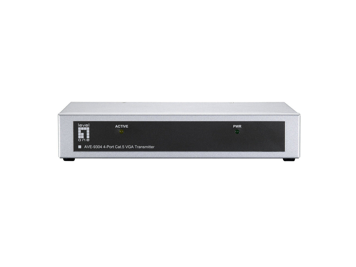EAN 4015867141120 - LevelOne AVE-9304 extensor audio/video Transmisor de señales AV Negro, Plata imagen 2