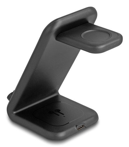 Wireless Charger 3 In 1 Mit 2 Ladespulen 5 W 5 W 15 W