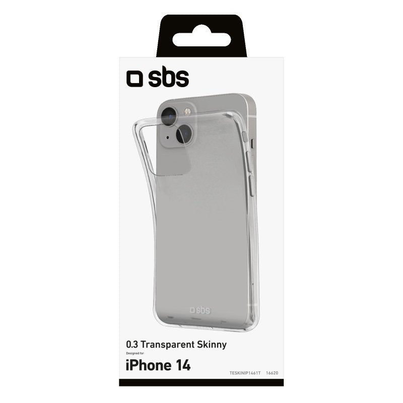 Funda Apple Iphone 14 Sbs Skinny Cover Transp.