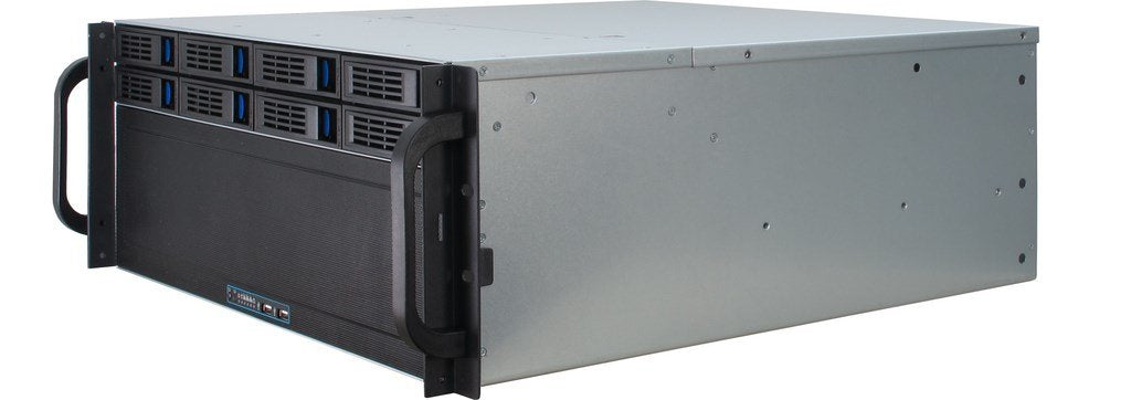 EAN 4260133128620 - Inter-Tech 4U-4408 Estante Negro, Plata imagen 4