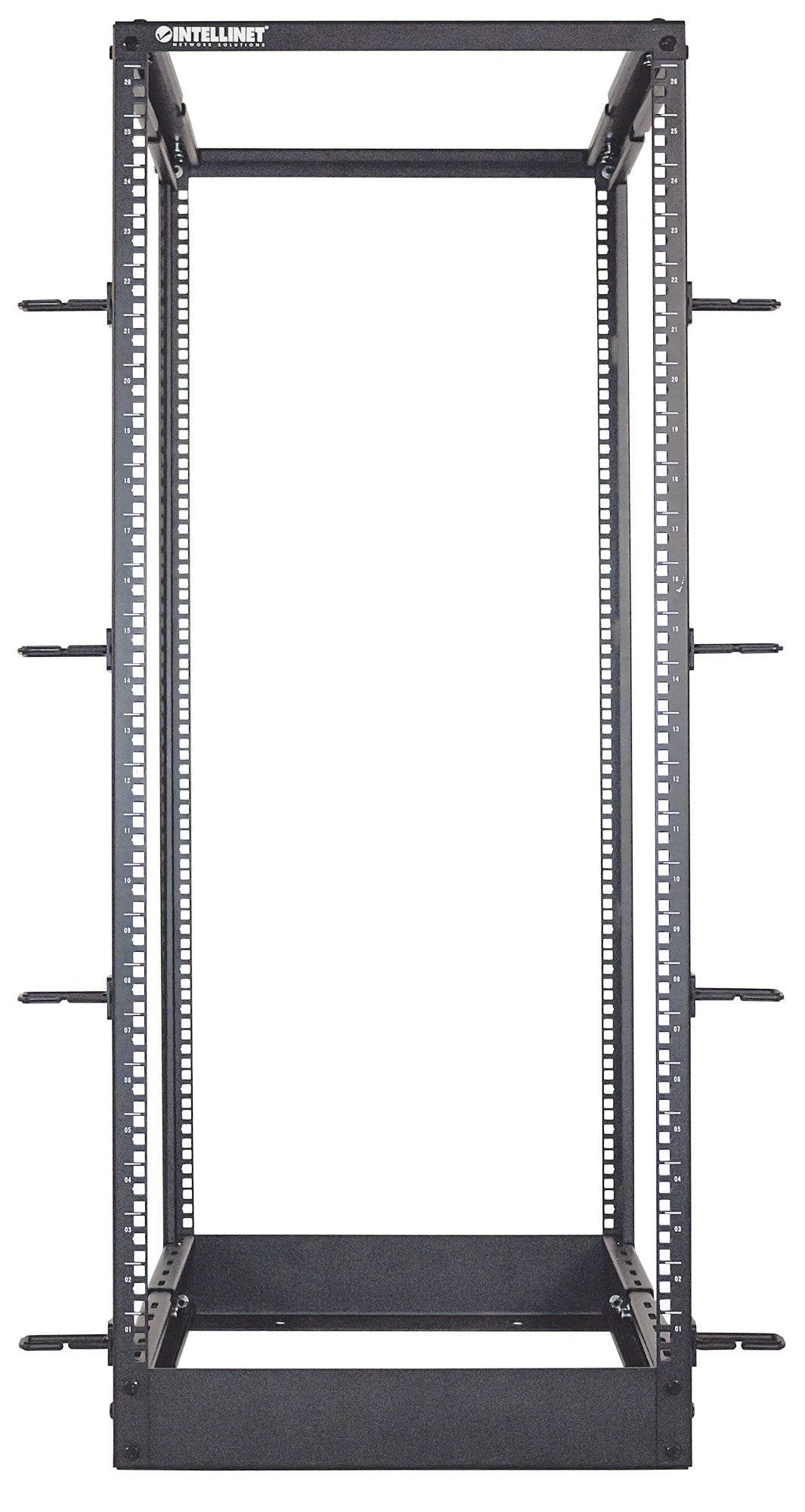 EAN 766623714419 - Intellinet 714419 armario rack 48U Rack o bastidor independiente Negro imagen 3