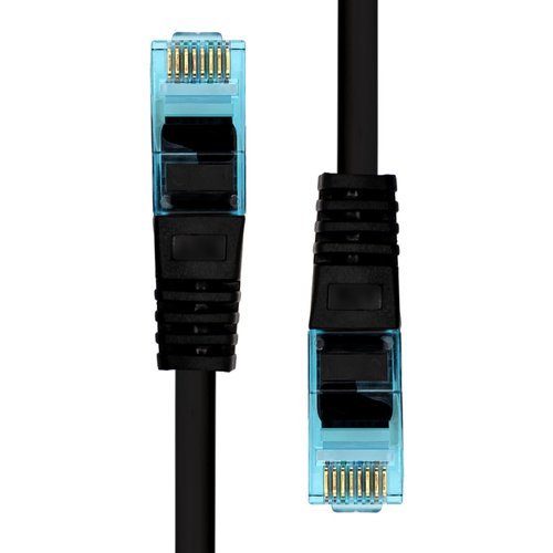 Proxtend U/Utp Cat6a Lszh Awg 24 Cu Black 0.75m