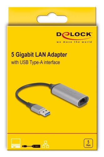 Delock 81571 Adaptador 5 Gigabit Lan Usb Tipo-A