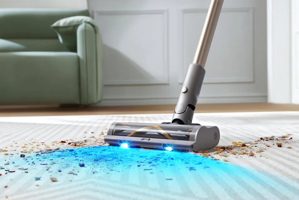 EAN 6976233672021 - Dreame Z10 Aspiradora escoba 2 en 1 Batería Secar Espuma, Micro Sin bolsa 0,5 L 481 W Beige 2900 Ah imagen 6