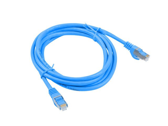 Lanberg Cable De Red Rj45 Cat.6 Ftp 1m Azul Pcf6-10cc-0100-B