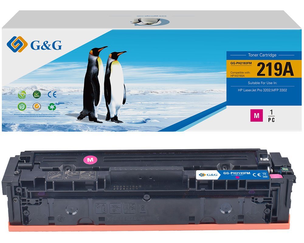 G&G Toner Compatible Con Hp 219a Magenta