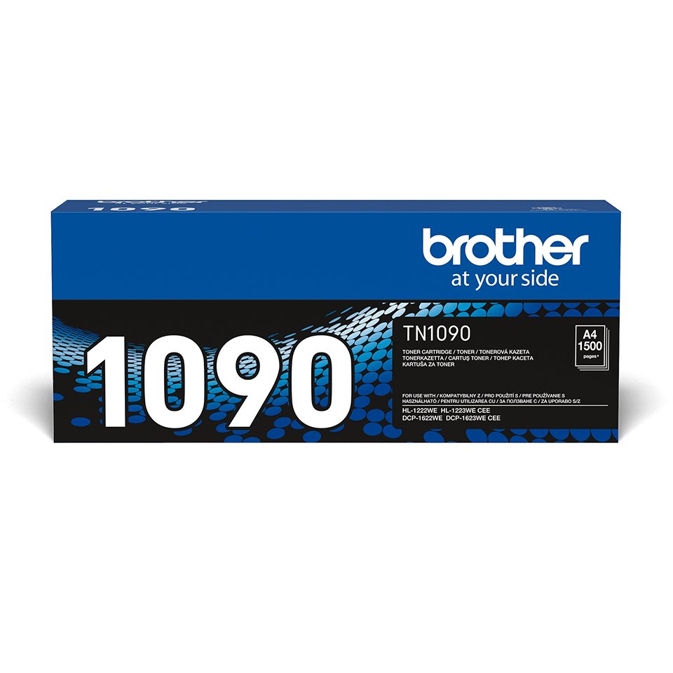 EAN 4977766760300 - Brother TN-1090 cartucho de tóner 1 pieza(s) Original Negro imagen 1