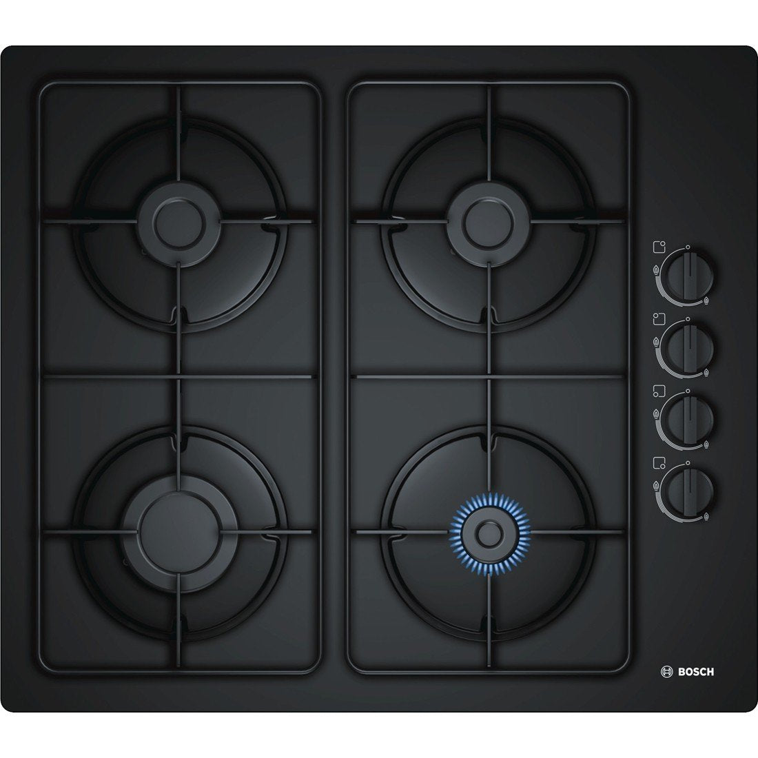 EAN 4242002834313 - Bosch Serie 2 POP6B6B80 hobs Negro Integrado Encimera de gas 4 zona(s) imagen 1