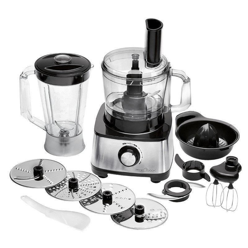 EAN 4006160106312 - ProfiCook PC-KM 1063 robot de cocina 1200 W 1,75 L Negro, Acero inoxidable imagen 1