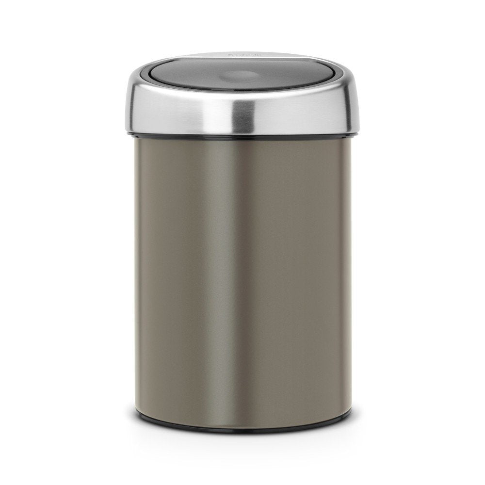 Brabantia Touch Bin 3 Liter Platinum