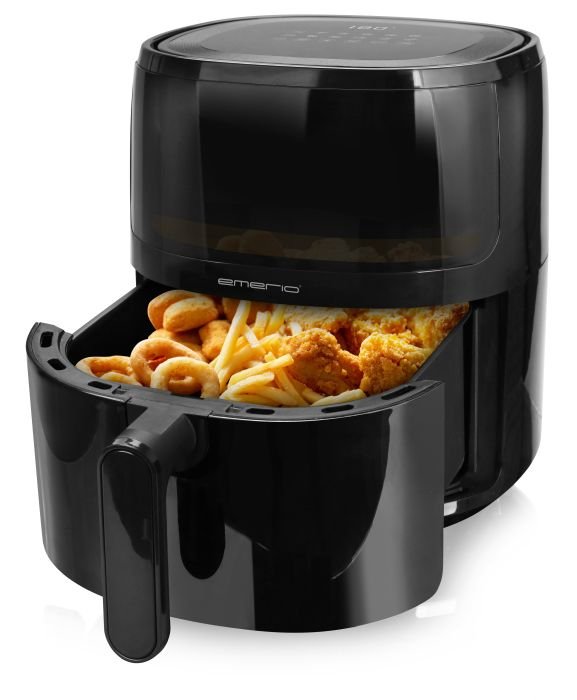 EAN 7333282011420 - Emerio AF-129329.3 freidora Sencillo 5 L Independiente 1500 W Freidora de aire caliente Negro imagen 1
