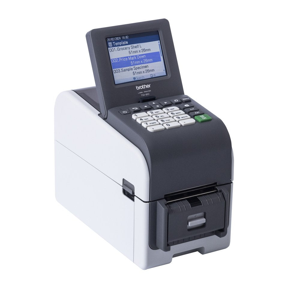 EAN 4977766832991 - Brother TD-2320DSA300 impresora de etiquetas Térmica directa 300 x 300 DPI 152 mm/s Alámbrico Ethernet imagen 8