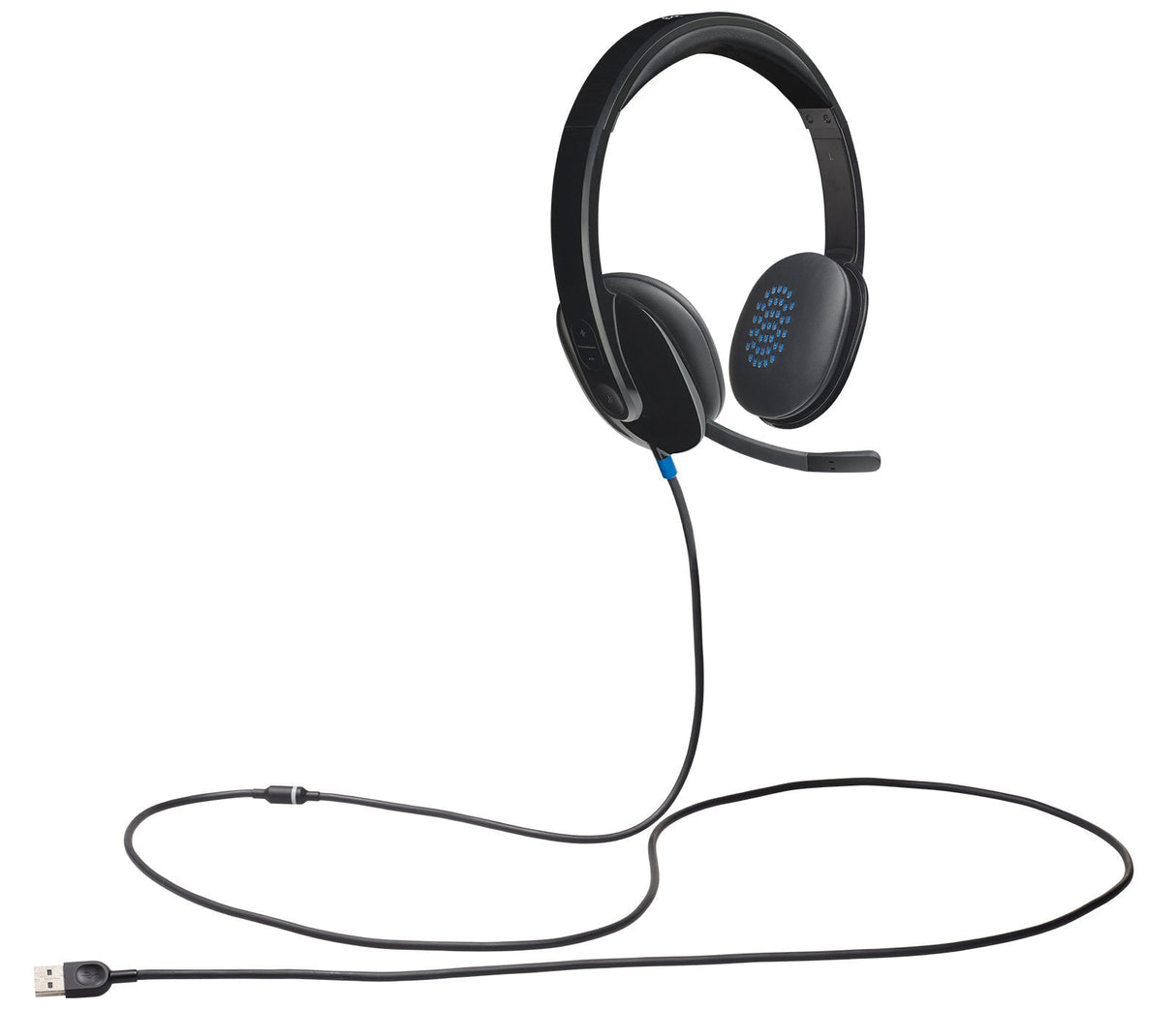 Logitech Auriculares + Micro H540 Negro