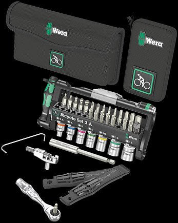 EAN 4013288227607 - Wera 05004183001 mantenimiento y reparación de bicicleta Estuche de herramientas imagen 2