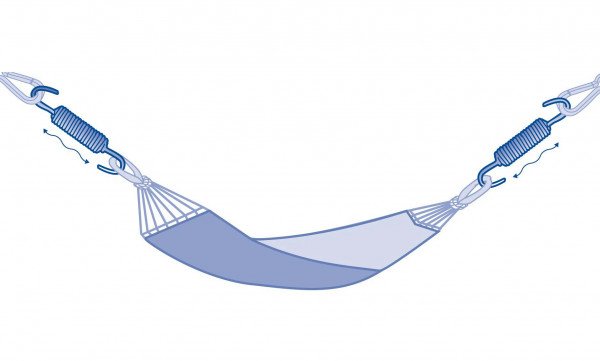 Amazonas Muelle Oscilante Sono, Fijación/Montaje Az-3050000