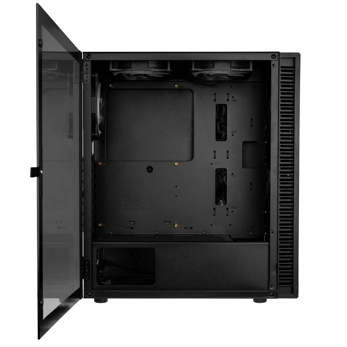Caja Pc Kolink Observatory Hf Glass Argb Midi-Tower - Negro
