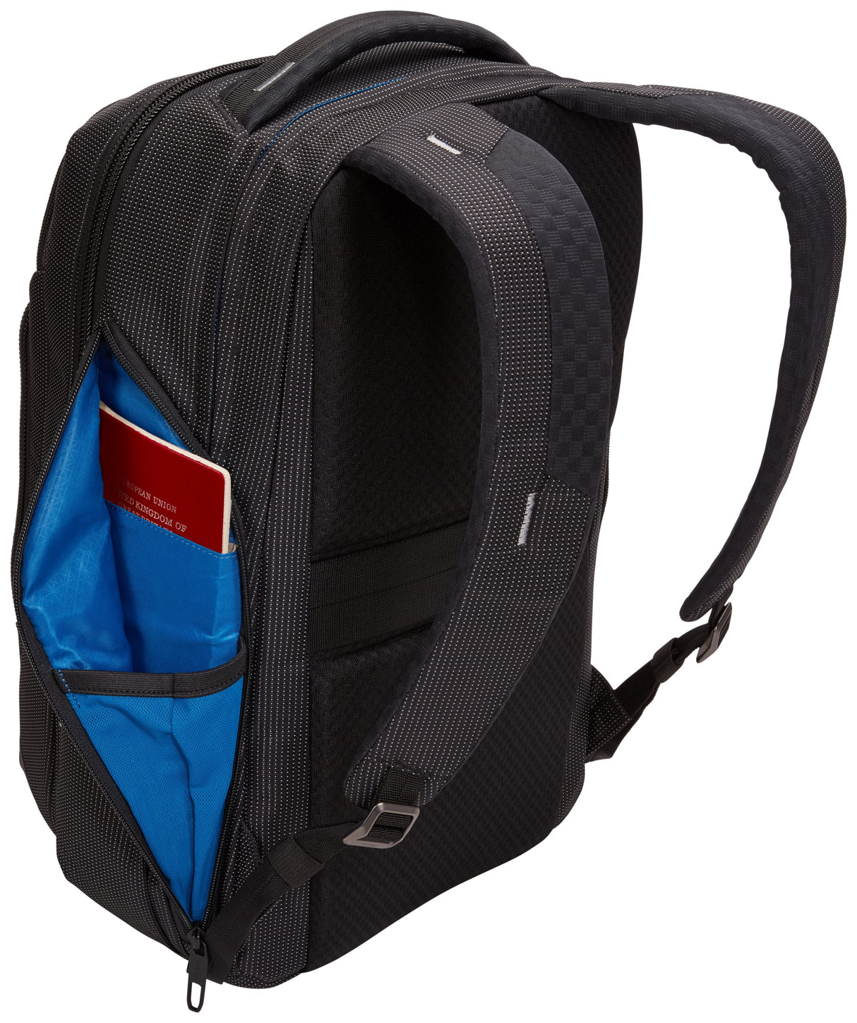 Mochila Thule Crossover 2 Dress Blue 30l Compartimento Acolchado Para Portátiles Hasta 15.6'/39.6cm Bolsillo Con Bloqueo Rfid Nailon