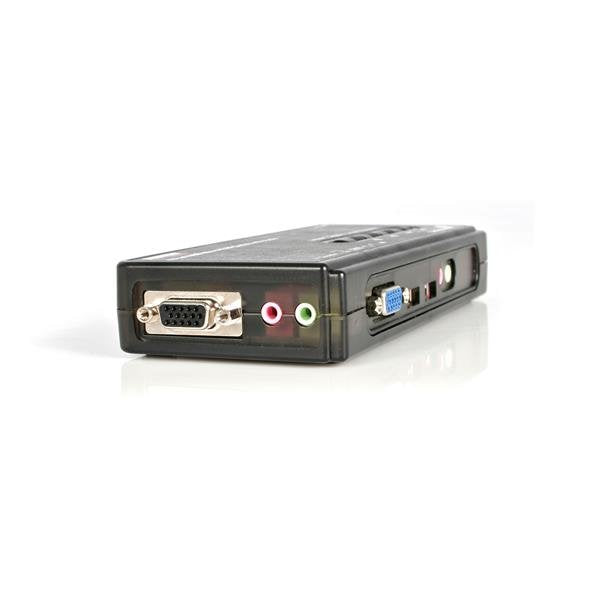Startech Juego Conmutador Switch Kvm 4 Puertos Vid