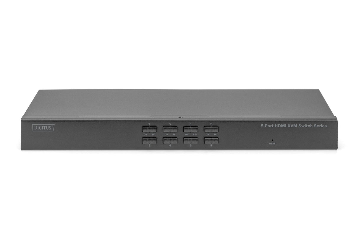 EAN 4016032488033 - Digitus DS-12910 interruptor KVM Montaje en rack Negro imagen 3