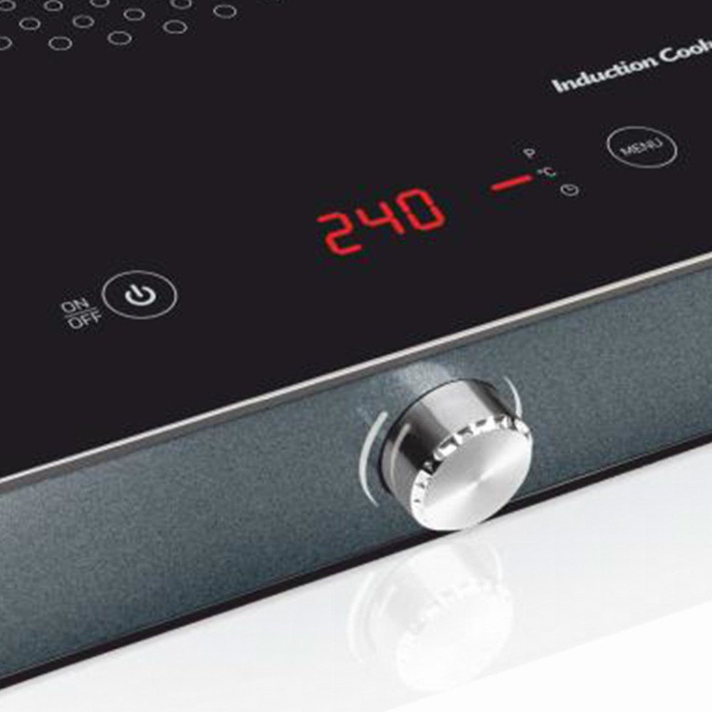 Haeger Hp-Ind.002a Hobs Negro, Gris Encimera Con Placa De Inducción 1 Zona(S)