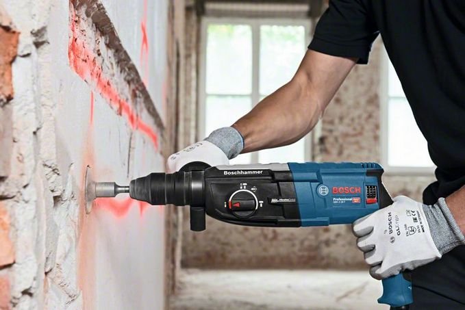 EAN 3165140843669 - Bosch GBH 2-28 F 4000 RPM SDS Plus 3,1 kg Negro, Azul imagen 5