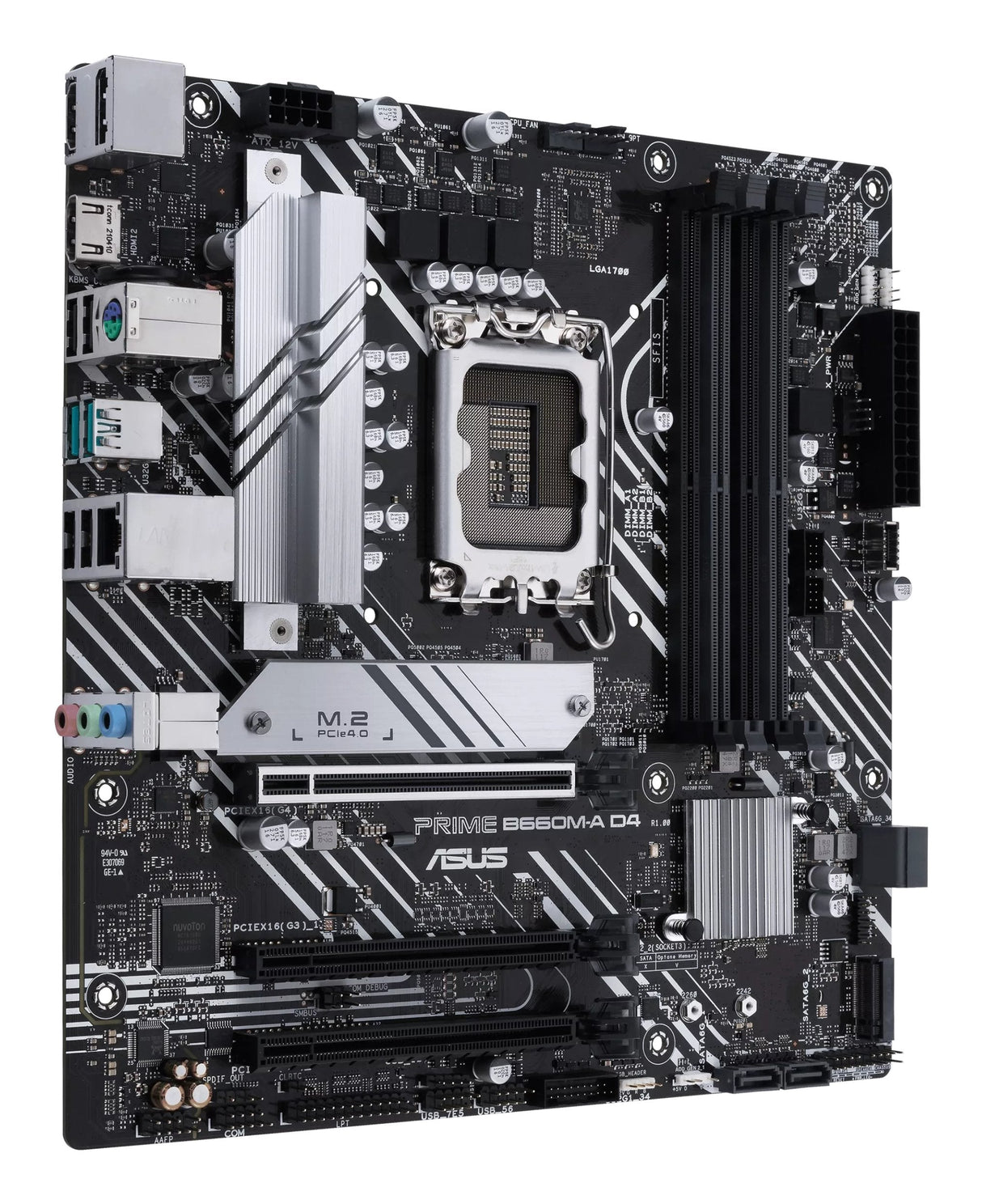 Placa Base Asus Prime B660m-A D4-Csm Socket 1700 Micro Atx