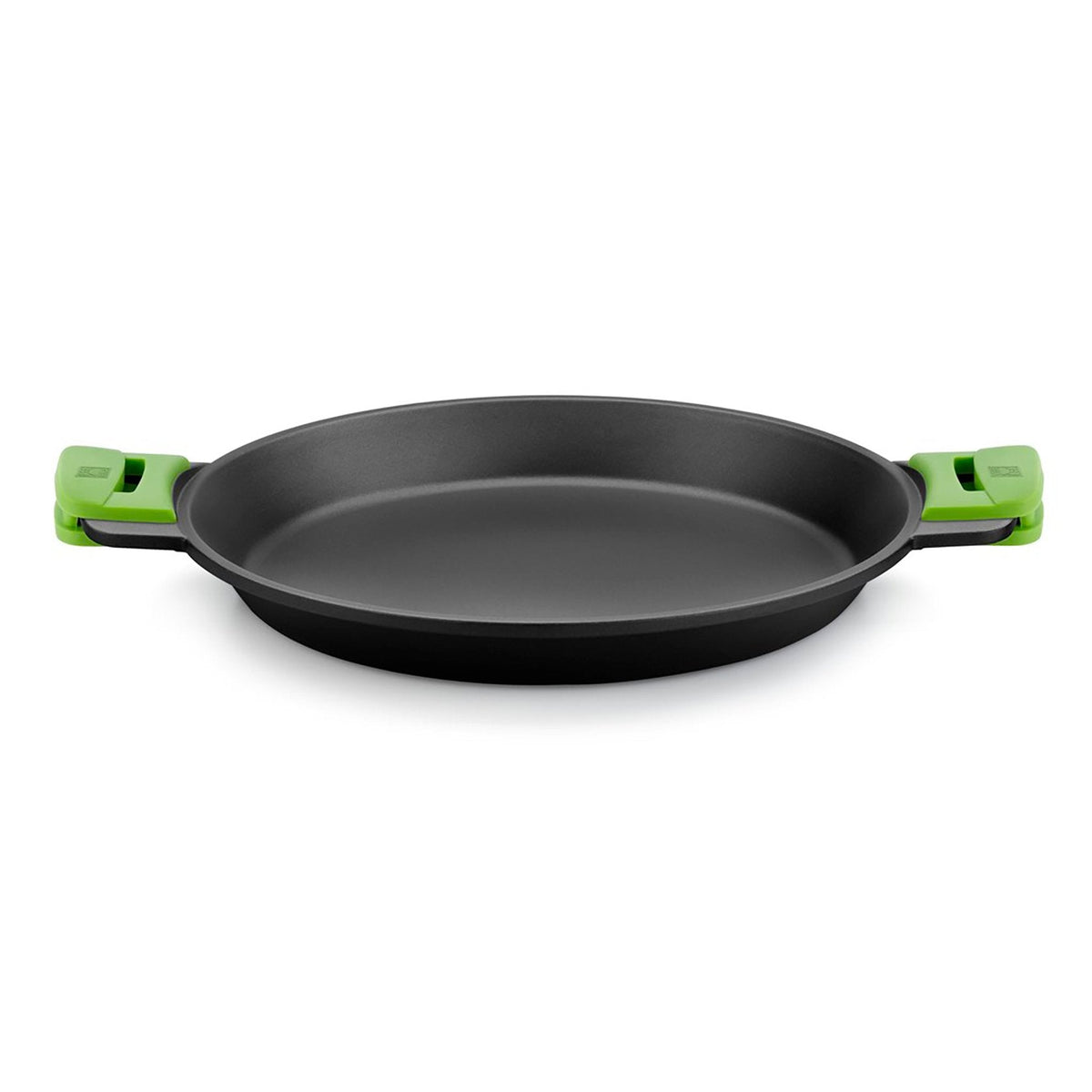 Paellera Prior Bra A401636 Ø36cm 7 Raciones Espesor 5.5mm Aluminio Fundido Teflón Antiadherente Asas Silicona