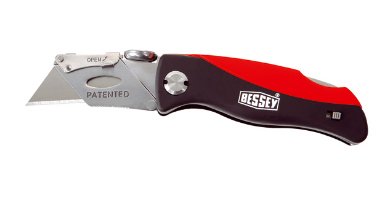 EAN 4010220030509 - BESSEY DBKPH-EU cúter Negro, Rojo Cuchillo de hoja fija imagen 1
