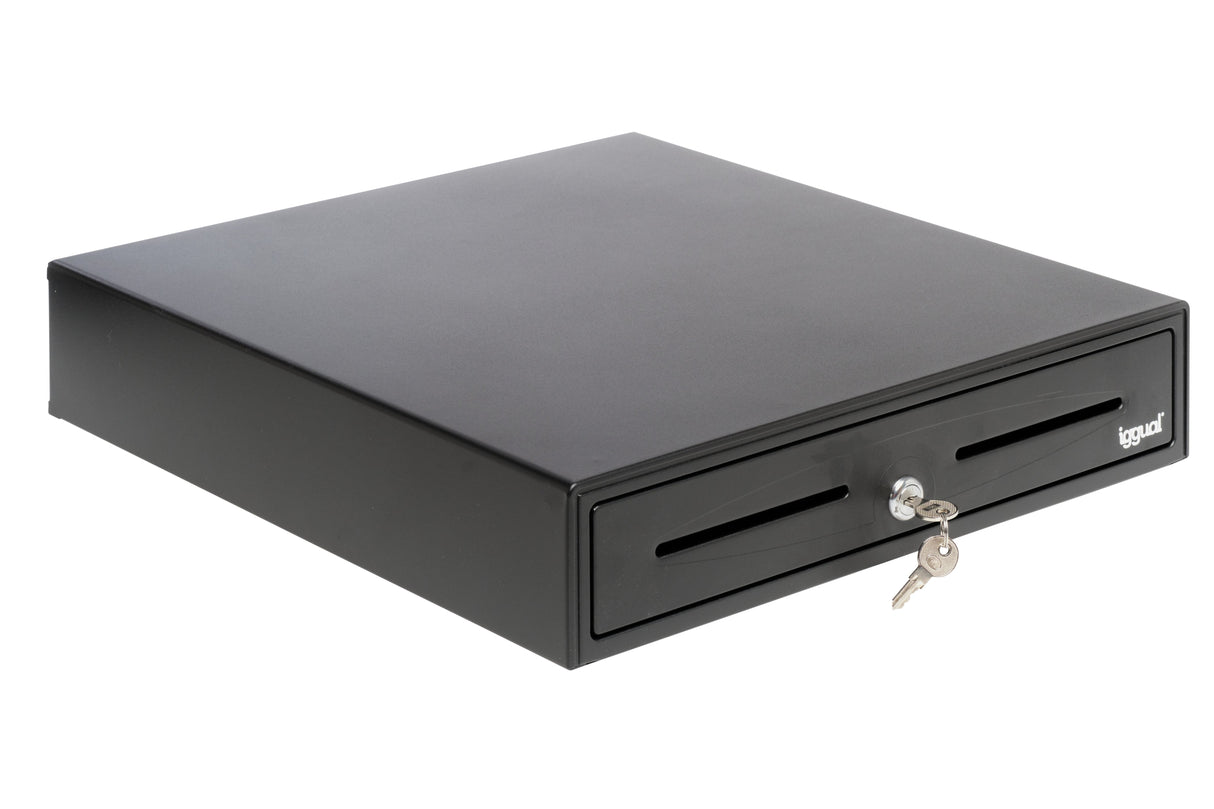 Iggual Cajón Portamonedas Iron-70 44,5cm 5+8 Negro