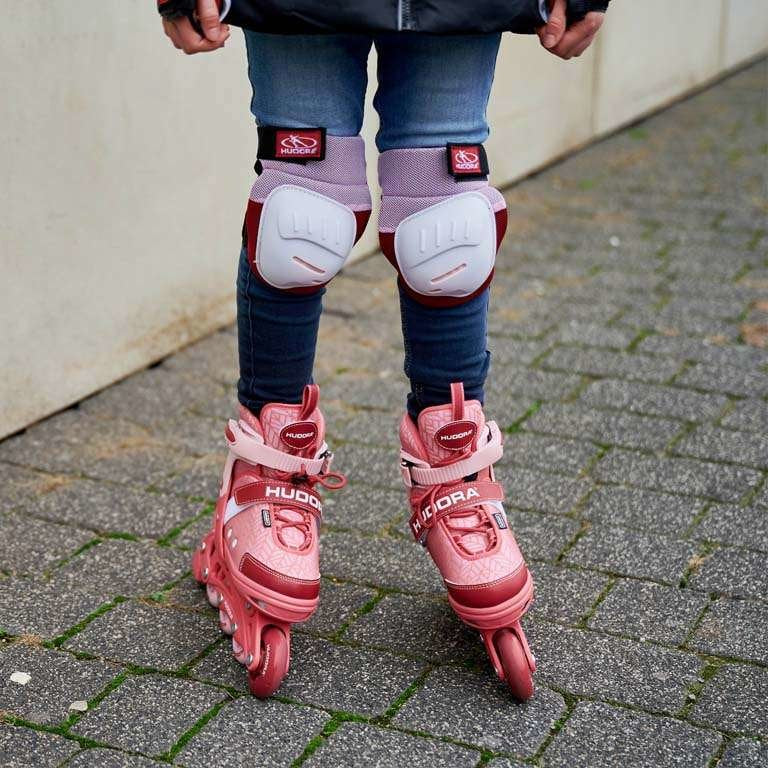 Patines En Línea Hudora Talla Mia 2.0. 29-32 Rosa